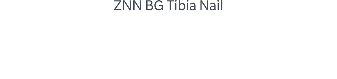 ZNN BG Tibia Nail